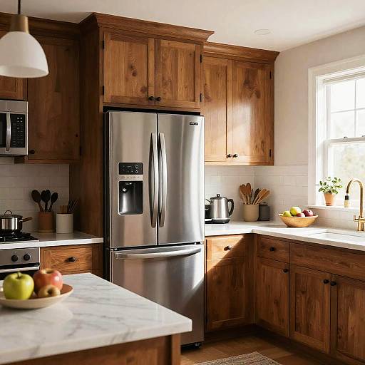 Realistic Modern Kitchen Interior