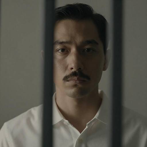 Cinematic Portrait of a Serious Man