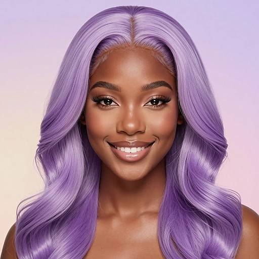 Ultra-Realistic Portrait of Vibrant Black Girl