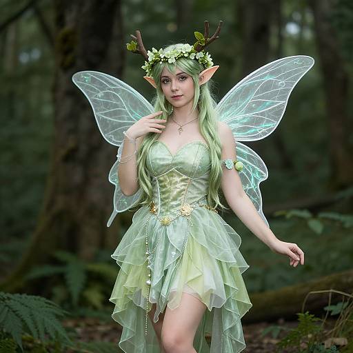 Woodland Fairy Cosplay Portrait