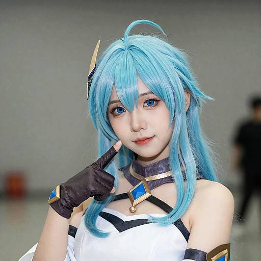 Kida Cosplay Close-Up Portrait