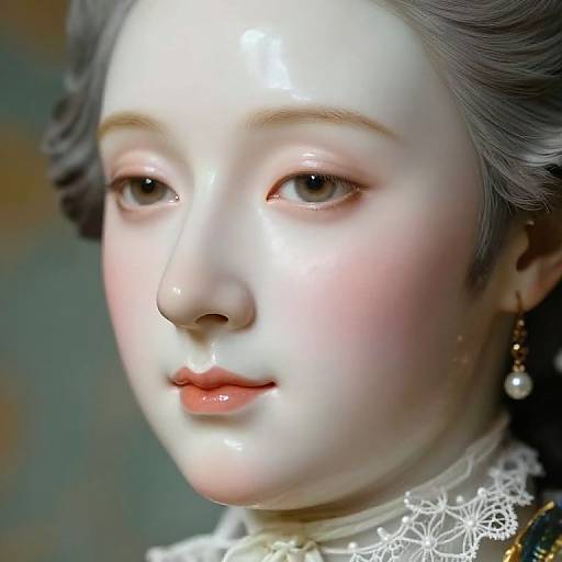 Aristocratic Portrait with Baroque Elegance