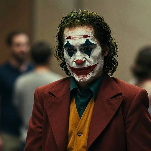 Cinematic Dark Joker DSLR Portrait Shot
