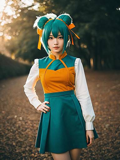 Realistic Yotsugi Ononoki Cosplay Photo
