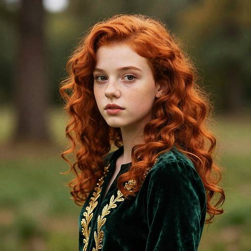 Photorealistic Portrait of Teenage Girl