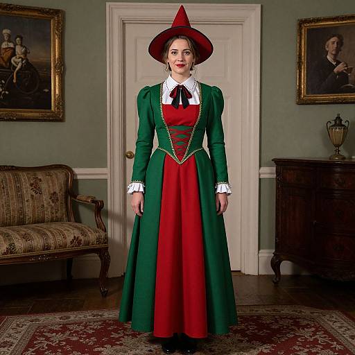 Irish Wench Costume Woman Portrait