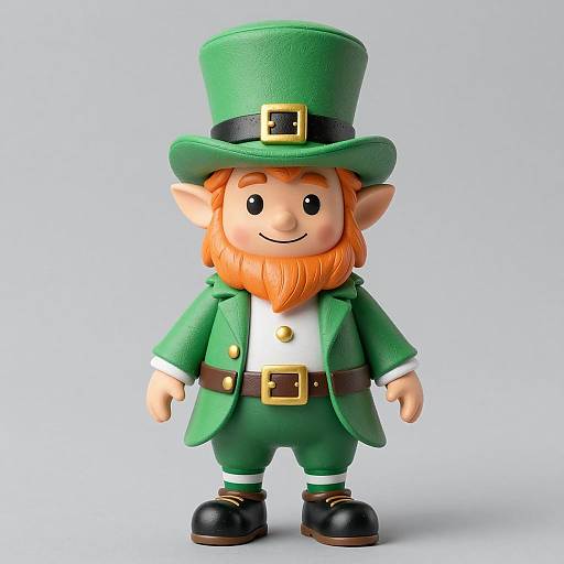 Adorable Leprechaun Toy in Costume