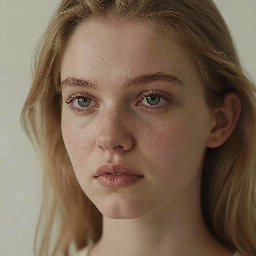 Photorealistic Masterpiece of a Young Woman