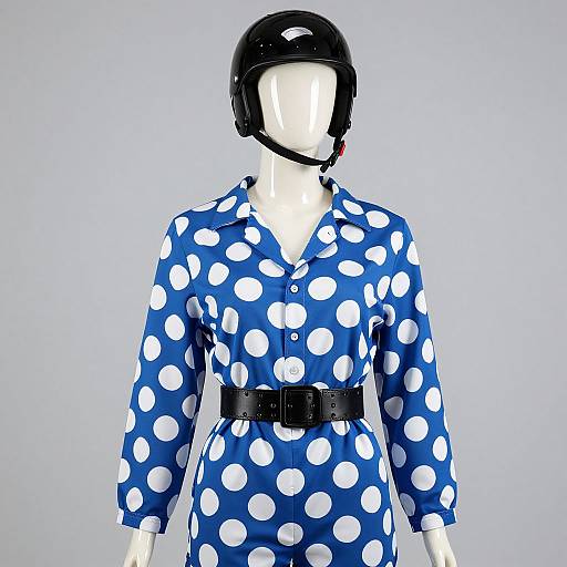 Stylish Polka Dot Mannequin Outfit