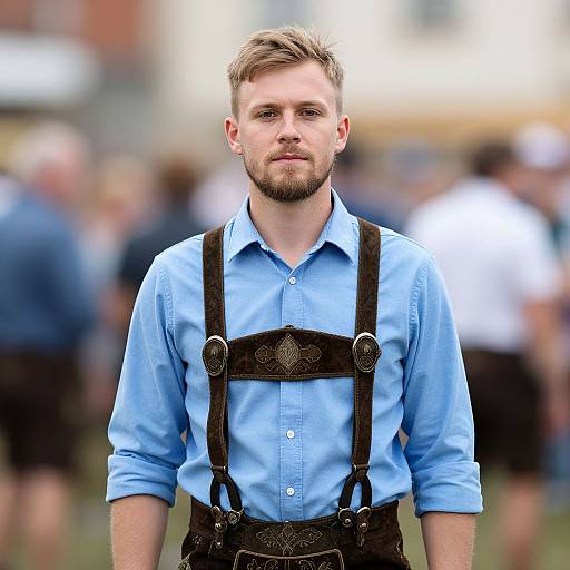 Realistic German Oktoberfest Male Costume