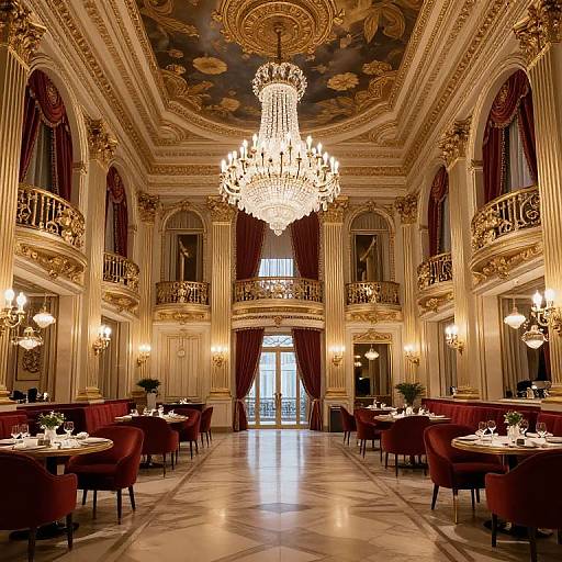 Ultra Realistic Space Ballroom Scene