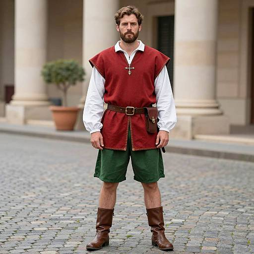 Medieval Arthur Costume Inspired Photograph