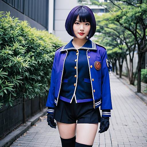 Cosplay photo of amatori chika. Costume clothes