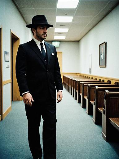 Modern Funeral Suit Attire