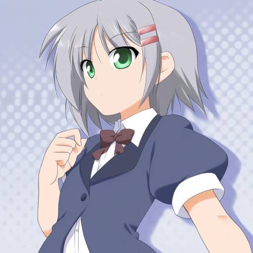 Illustration of Aizawa sakuya, hayate no gotoku! in the style of Hachi (chihagura)