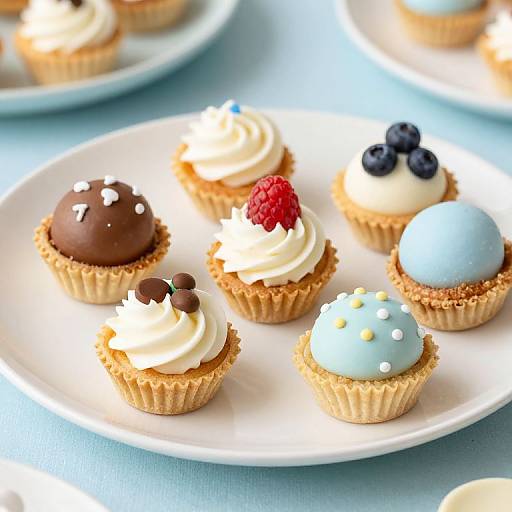 Baby Shower Appetizers on Plate