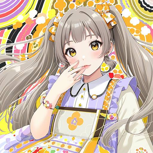 Illustration of Handa roco, idolmaster in the style of Kujou ichiso