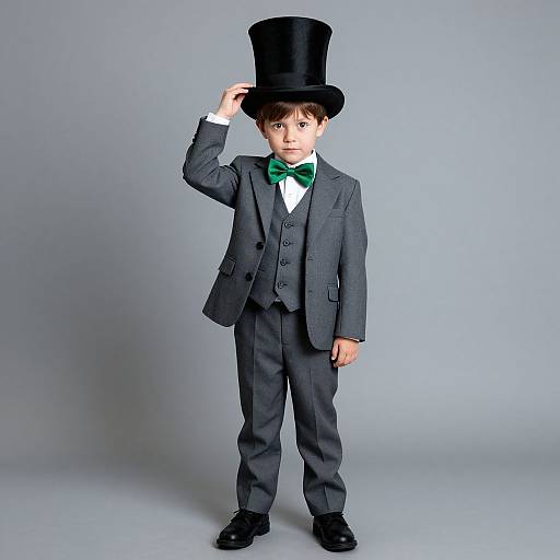 Bright Mad Hatter Child Portrait