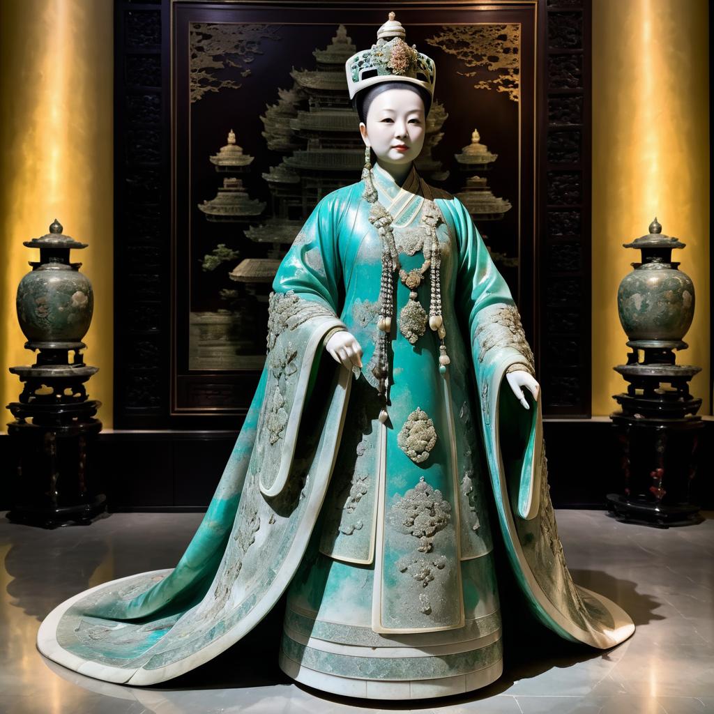 Photorealistic Portrait of Empress Dowager Cixi