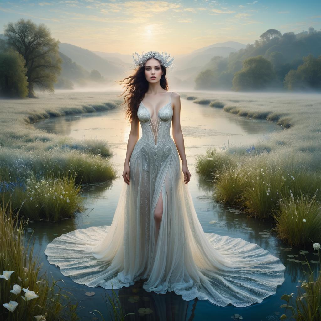 Dreamlike Water Magic Fantasy Art