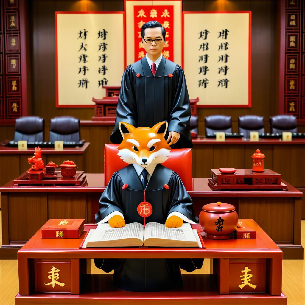 A Fox Judge in a Taiwanese Courtroom