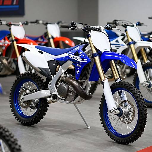 Sleek 2018 Yamaha YZ250F Display