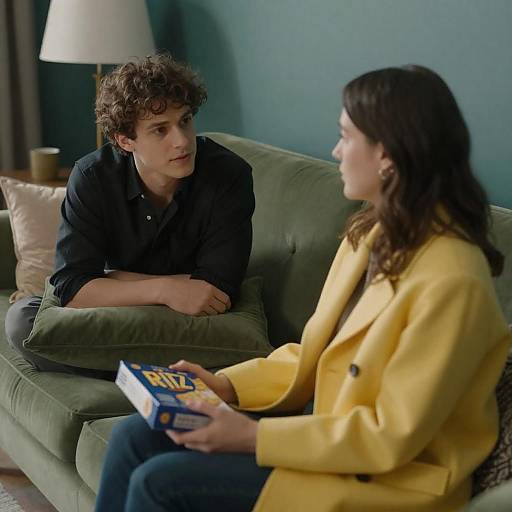 Intimate Living Room Interaction