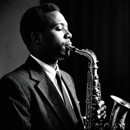 1940s Jazz Saxophonist Portrait