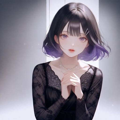 Elegant Solo Portrait of a Girl