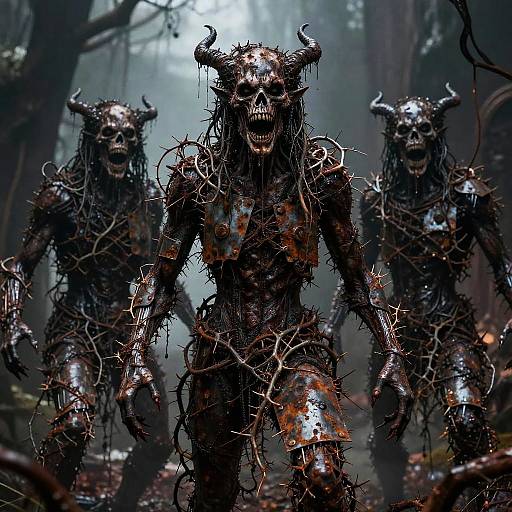 Demonic Death Metal Gothic Aesthetic