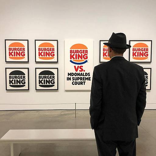Art Gallery Debate: Burger King vs McDonald's