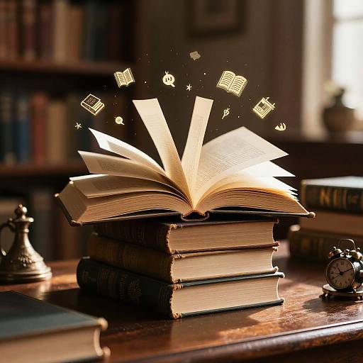 Enchanted Books of Knowledge and Adventure