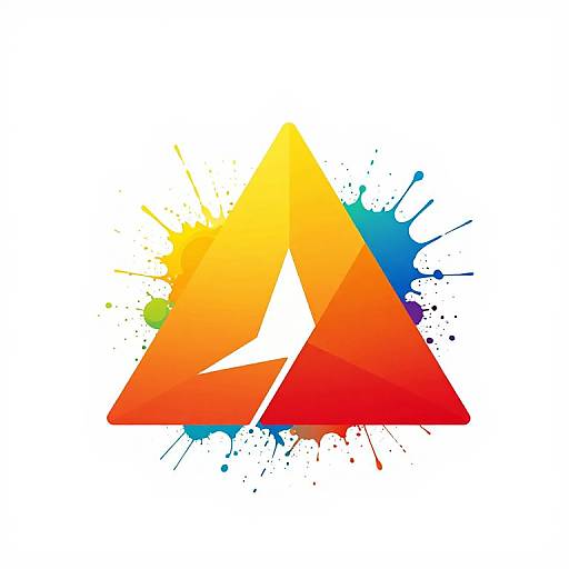 Dynamic Modern Delta Logo Design