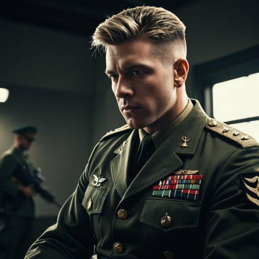 Photorealistic Guile in Military Uniform