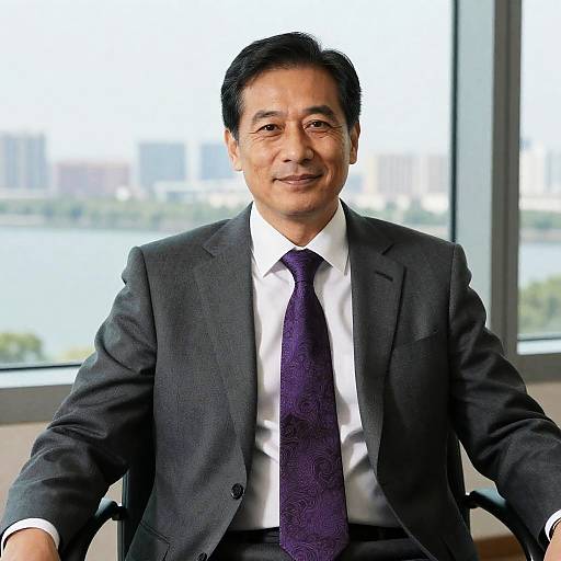 Confident Businessman in Urban Setting