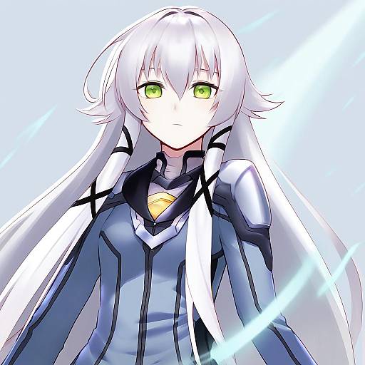 Illustration of Altina orion, eiyuu densetsu in the style of K2isu