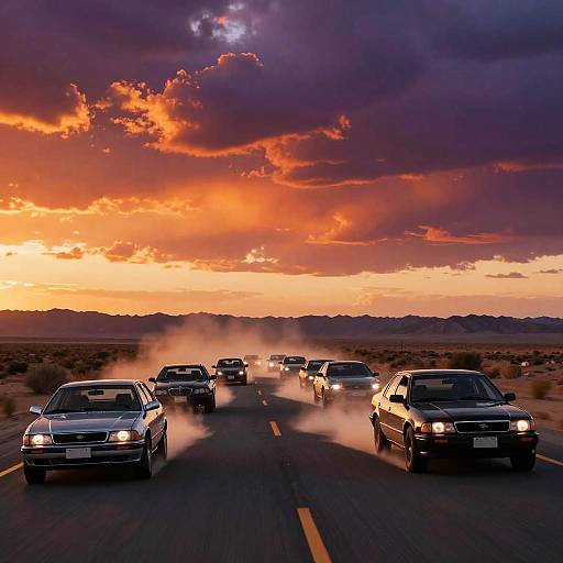 Truenos Racing at Twilight Desert