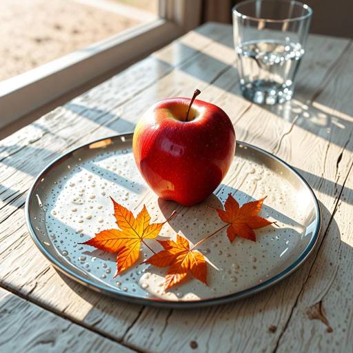 Dramatic Photorealistic Food Still Life