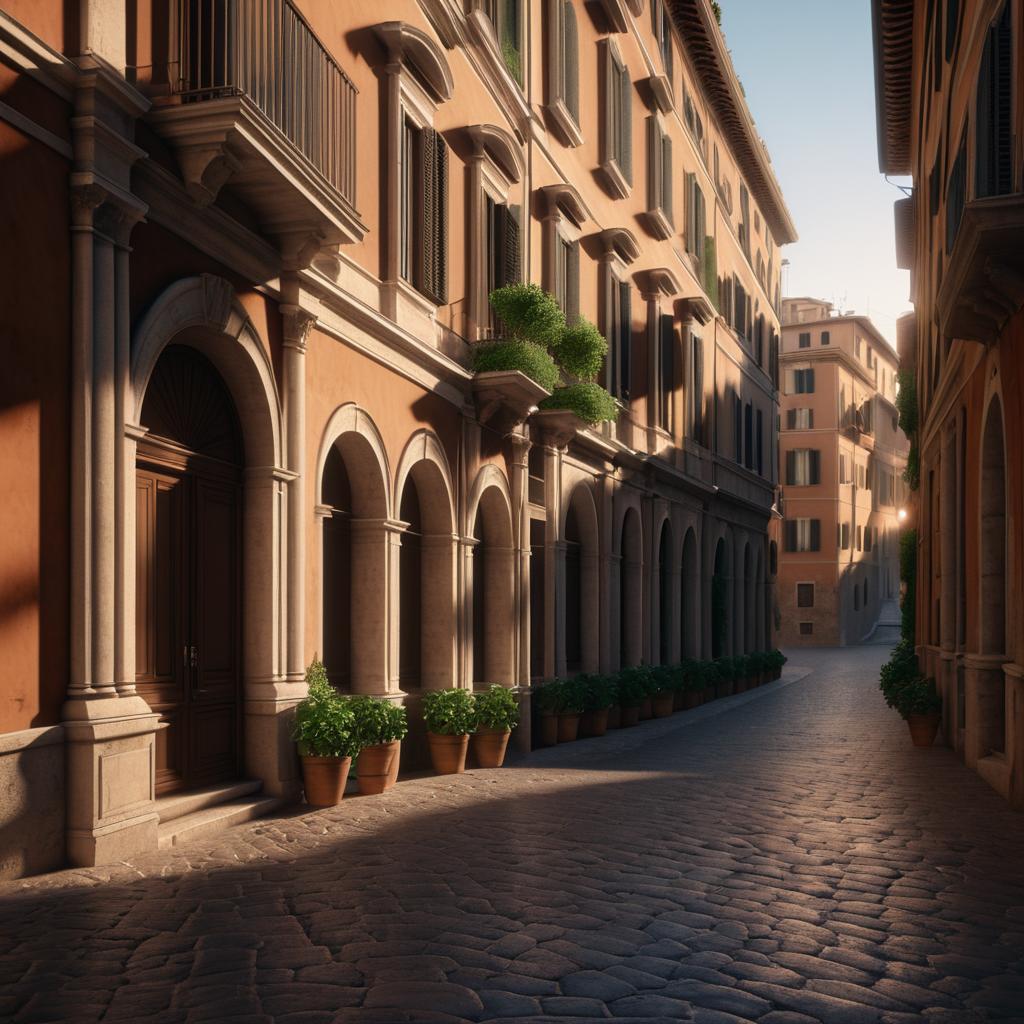 Cinematic Hyperrealism of Historic Rome