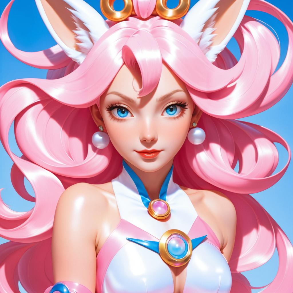 Stunning Sylveon Humanization Artwork