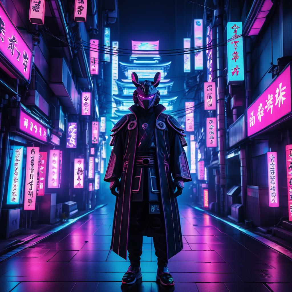 Cyberpunk Yokai: Tokyo's Neon Shadows