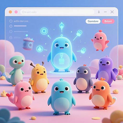 Pixar-Style Digital Creature Generator