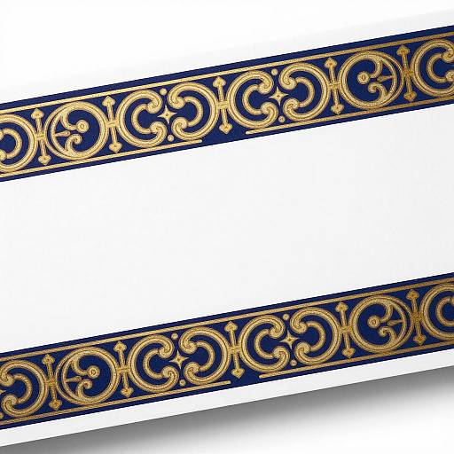 Elegant Tattoo-Style Scrollwork Design