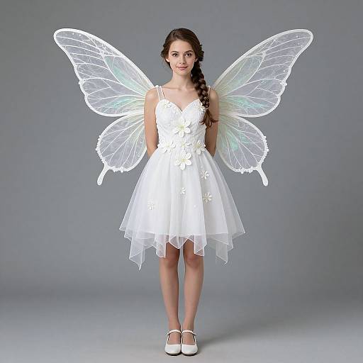 Magic Fairy Costume with Wings
