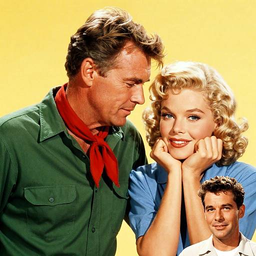 Classic Movie Poster: Wayne and Reed