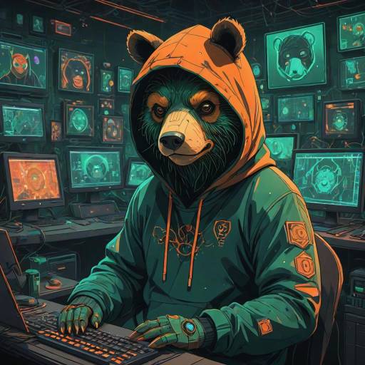 Mystery Bear: Hacker With Style Mystery Bear: Hacker With Style