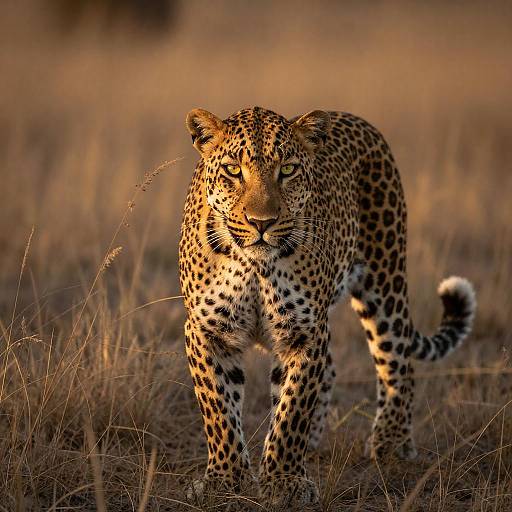 Leopard Majestic in Dusk Light