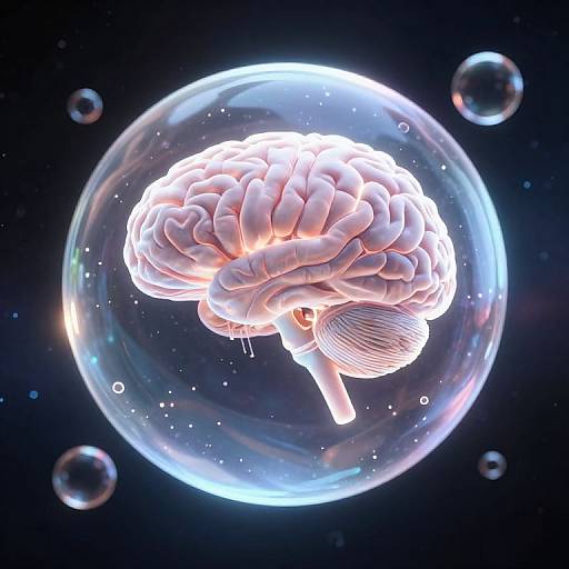 Ethereal Brain in Cosmic Sphere