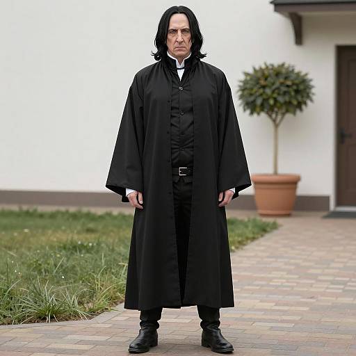 Outdoor Snape Costume Photography