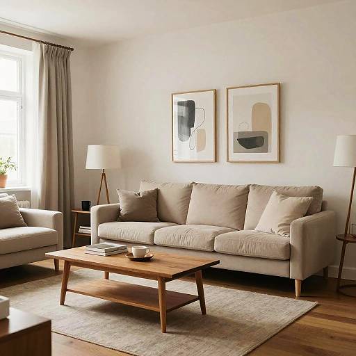 Hyperrealistic Photorealistic Living Room